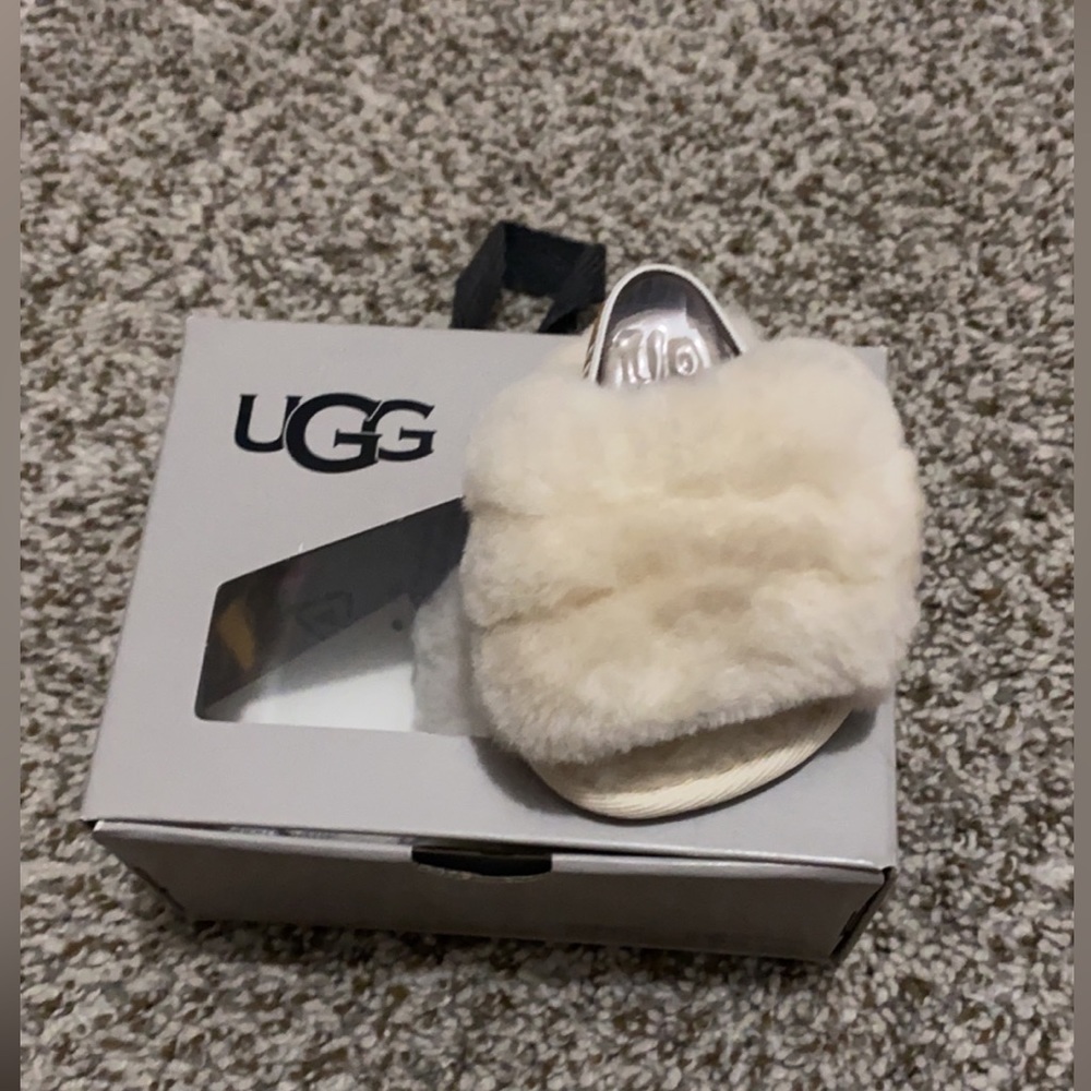 Infant UGG FLUFF YEAH SLIDE